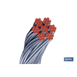 ROLLO CABLE GALVANIZADO 50 MTS. 6MM.