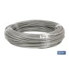 CABLE ACERO (5mm) 3X5MM  6X7+1 PLAST. (100 M)