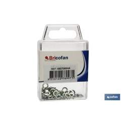 BLÍSTER DE 12 UDS. DIN-127 M-8 ZINC VENTA UNITARIA