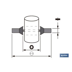 ARANDELA METAL GOMA M-12