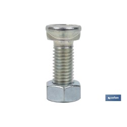 TORNILLO DOS PRISIONEROS C-8.8 M-14X45 ZINCADO