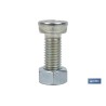TORNILLO DOS PRISIONEROS C-8.8 M-14X45 ZINCADO