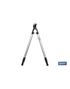 Tijeras de podar con mangos de aluminio | Cortaramas profesional de 75 cm | Forjadas en acero al carbono con corte clásico