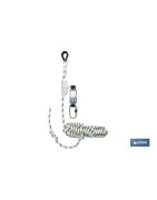 Anticaída Deslizante Cuerda Trenzada |Longitud 10 m | Para trabajos y actividades de altura