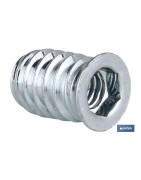 Tuerca Embutida de Hierro Zincada