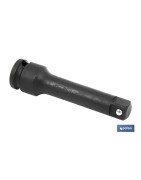 Alargadera de impacto  3/8 | Con longitud de 50, 75 y 250 mm | Prolongador de impacto de 3/8