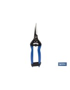 Tijeras de recolección con punta curva y longitud total de 185 mm | Especiales para jardinería
