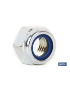 Tuerca Hex. C.8 Autoblocante whitworth Zincado