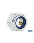 Tuerca Hex. C.8 SAE Autoblocante Zincado