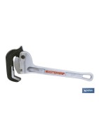 Llave para tubo mastergrip | Fabricada en aluminio | Con diámetro apertura máximo de 3